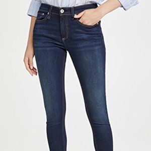 Rag and Bone Cate Mid Rise ankle skinny jeans s26